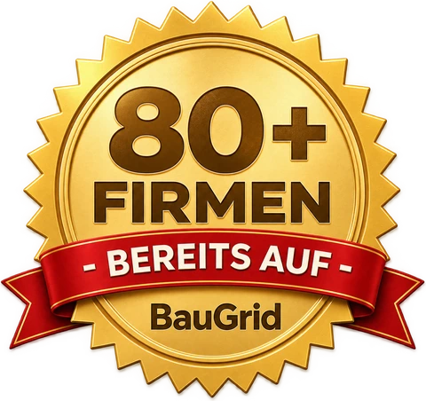 80+ Firmen bereits auf BauGrid