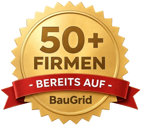 50+ Firmen bereits auf BauGrid